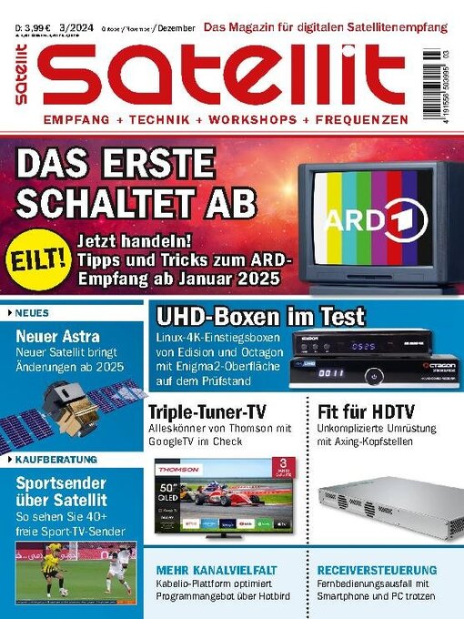 Title details for Satellit by Auerbach Verlag and Infodienste GmbH - Available